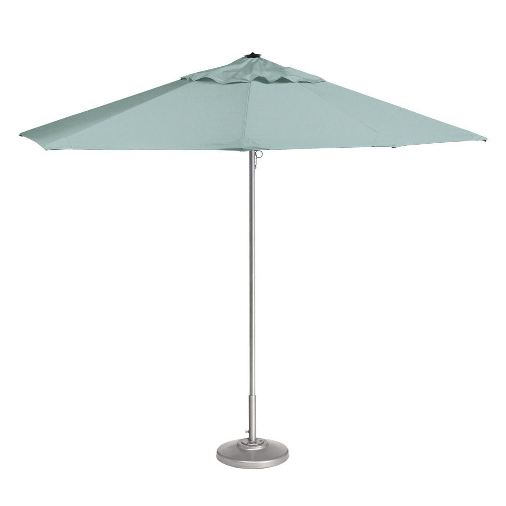 Brown Jordan Outdoor/Patio 6' Square Manual Lift Vacanza II Umbrella by